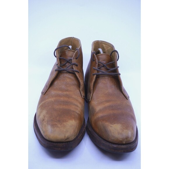 Loake 1880 Kempton Tan Grain Leather Chukka Boots Shoes Mens UK 7 F US 8 EU 41 - Picture 4 of 8